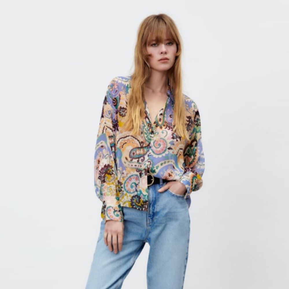 Zara blouse